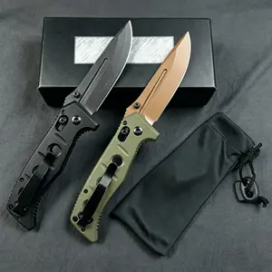 The 273EDC outdoor portable folding knife features a skeletonized, non-slip handle and a high-quality, robust blade, making it the ideal choice for outdoor excursions and camping.