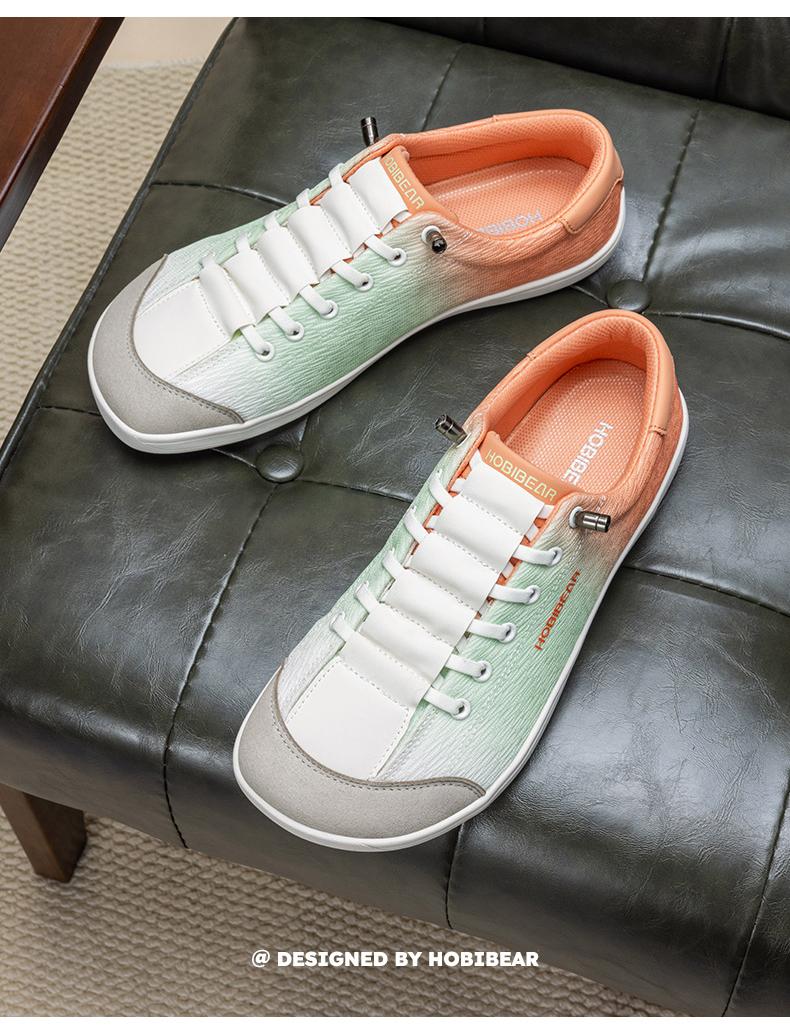 HOBIBEAR men’s and women’s barefoot shoes with a wide last, everyday casual sports shoes, breathable gradient colors, comfortable walking shoes for spring and autumn fashion tiktokshopspringglowup summervibes
