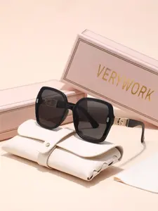 Women's Ombre Tinted Lens Sunglasses, Trendy Casual Sunglasses for Everyday Use, Fashion Accessories for Outdoor Activities, High Quality Sunglasses