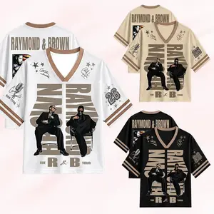 CB Music Concert Art 2026 Jersey Best Gift for Music Fans Tee The R B Tour Shirt Hip Hop Graphic Tee Unisex
