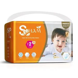 Sham Super Soft Disposable Infant Diapers - All Sizes, Quick-Drying Baby Diapering Solution, Disposable Diapers