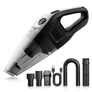 Car Vacuum Cleaner, 8kpa Suction Power, Powerful Handheld Wireless Vacuum, USB Rechargeable, Long Battery Life, Ideal for Car Home Office Pet Hair Cleaning, Car Cleaning Supplies