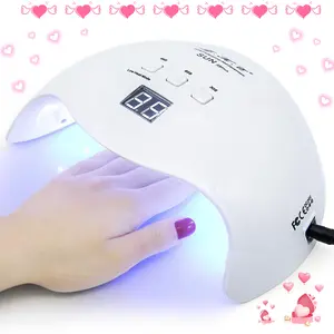 LKEnail X9S Nail Lamp Portable Nail Dryer for Gel Polish, Fast Drying for DIY & Professional Use, Valentine's Day Gift for Women, Home & Salon Manicure Accessories, White