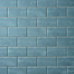 San Fran Volga Blue 3x6 Ceramic Tile Glossy