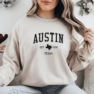 Austin Texas Shirt, Texas State Shirt, Austin TX Sweater, Texas Lover Gift, Austin Sweatshirt, Texas Hoodie, Gift For Men, Women