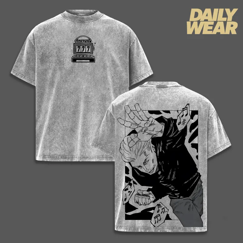 Hiromi Higuruma Vintage Washed Oversized T-Shirt, Courtroom Domain