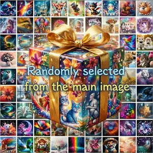 Multi-Pack 20x20cm 5D Diamond Painting Kits - 2/5/10/20/30pcs Assorted Designs (Cartoon Animals/Flowers/Characters) - Full Drill DIY Diamond Art Mosaic Crafts Needle Crafts Kit for Wall Decor, Beginner Gift (Each Piece Individually Packed)