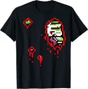 Pixelated Zombie shattered body Halloween Costume T-Shirt - Jessicabal Shop 28B07YBTNXCY