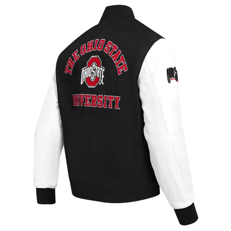 OHIO STATE UNIVERSITY CLASSIC MEN'S WOOL VARSITY JACKET