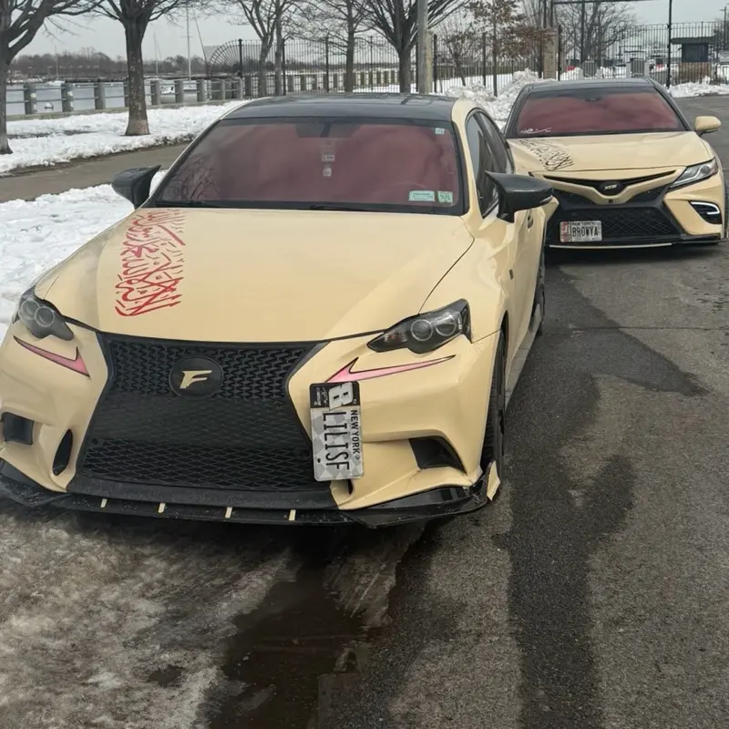 Shahada Hood Decal Size 43 by 10 for Stylish Car Accessories