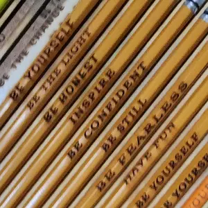 Pencils #2 Motivational, pack of 10