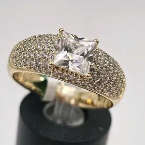 14kgoldplated   elegant ring  for  woman.