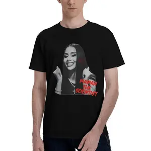 Limited Edition Mariahhh The Scientist Big Face Graphic Rap Tee - The Perfect Addition to Any R&B Fan's Wardrobe