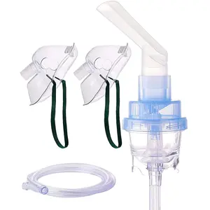 Nebulizer Tubing and Mouthpiece Set, Full Replacement Nebulizer Mask Accessories for Adult Nebulizer Tubing and Mouthpiece Set, Full Replacement Nebulizer Mask Accessories for Adult