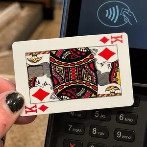 King of Diamonds Debit Card Skin Sticker 2 Pack Funny Playing Card Vinyl Cover