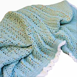 Power Puff Baby Blanket - Soft and Comfortable Design for Infants, Ideal for Cuddling and Sleeping