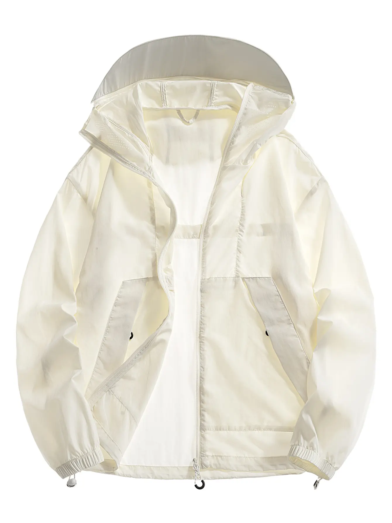 Men’s lightweight jacket for summer—outdoor fishing wear, vacation/travel beach outerwear, couples’ sports shirt