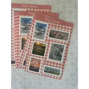 Styles Stamps Sticker Sheet