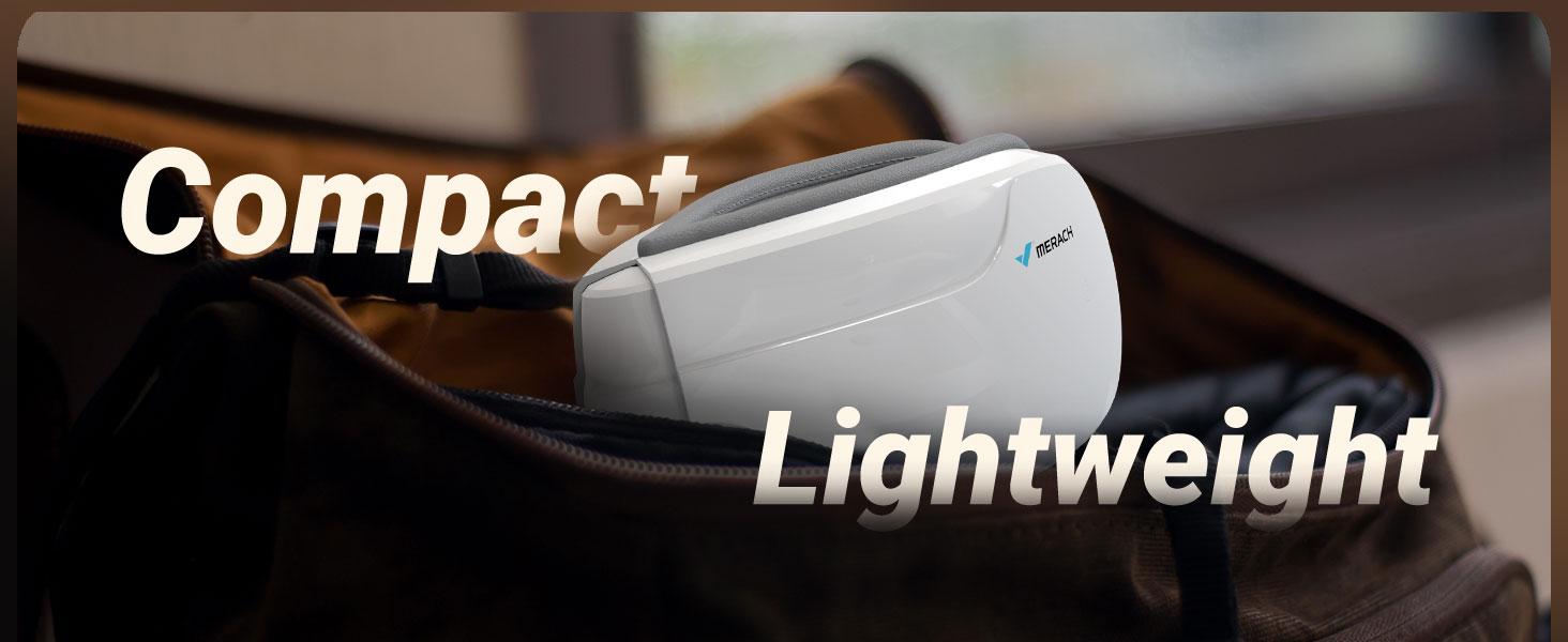 MERACH Eye Massager with Heat, Heated Eye Mask with Bluetooth Music for Migraines, Face Massager Reduce Eye Strain, Christmas Birthday Gifts for Women Men, Gifts for Mother Father TikTokShopBlackFriday