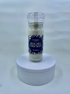 Boujee Chicken seasoning salt made with lavender, tarragon, and purple sage