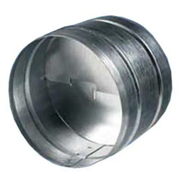 Acme Miami ABD-12 12 in. Silver Steel Spring-Loaded Positive Closure Back Draft Damper, Ventilation System Parts & Accessories