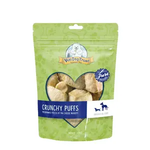 Yeti Dog Chew Yak Cheese Crunchy Puff Dog Treats - Natural Yak Milk Chew Snacks, 3.5 oz
