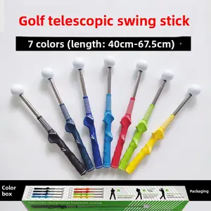 Golf Swing Trainer Stick, Adjustable Golf Practice Aid, Voice Feedback Training Tool, Posture Correction Equipment, Golf Accessories