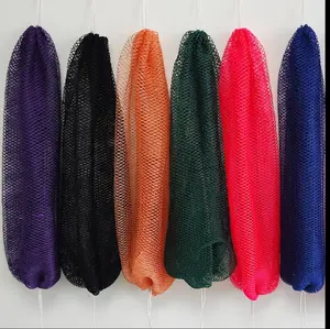 African Net Sponge Bath & Shower Accessory, 5pcs Sponge + 1pcs Soap, Nylon Fiber Eco-Friendly Exfoliating Body Scrubber with Multiple Textures for Gentle Deep Exfoliation, Dead Skin Removal, Rich Lather, Normal All Skin Types Whole Body Cleaning summervib