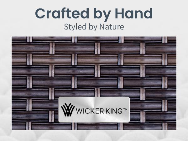 Sophia&William Patio Swivel Chairs Set of 2, Extra Large All-Weather Outdoor Dining Chair with Gentle Rocking, Metal Wicker Frame & Padded Cushions Furniture Lounge