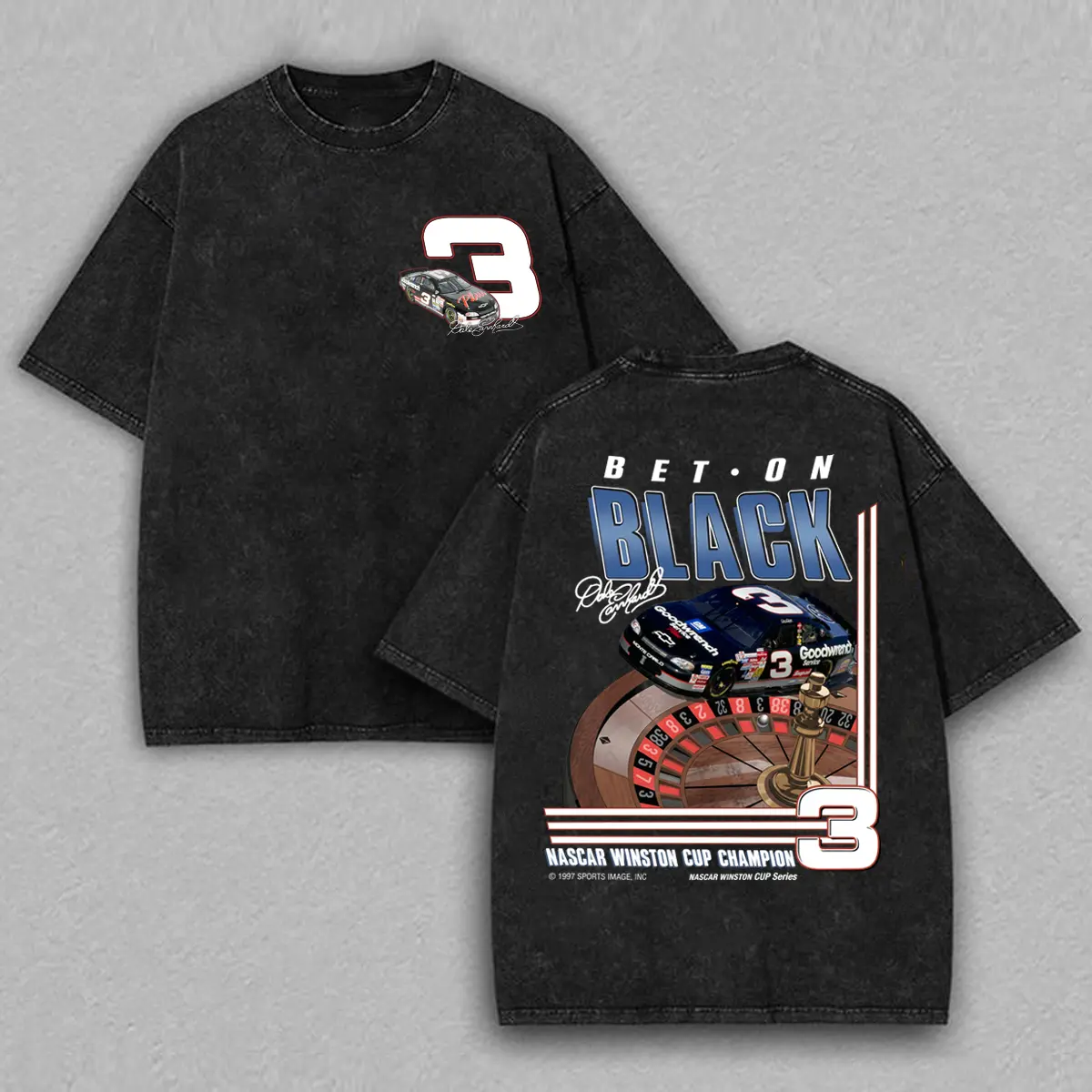 Dale Earnhardt 1993 Vintage Nascar T-Shirt, Car Racing Shirt,  Unisex Sweatshirt, Classic Menswear Womenswear Top