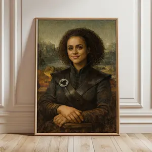 Missandei Design for Modern Interiors 8x12 to 27x40 inches GOT Missandei Mona Lisa Home Decor Poster