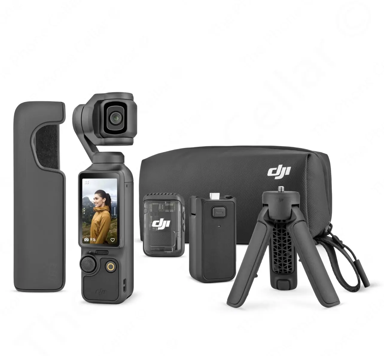 DJI Osmo Pocket 3 Creator Combo 4K Camera 3-Axis Gimbal Mic 2 Tripod