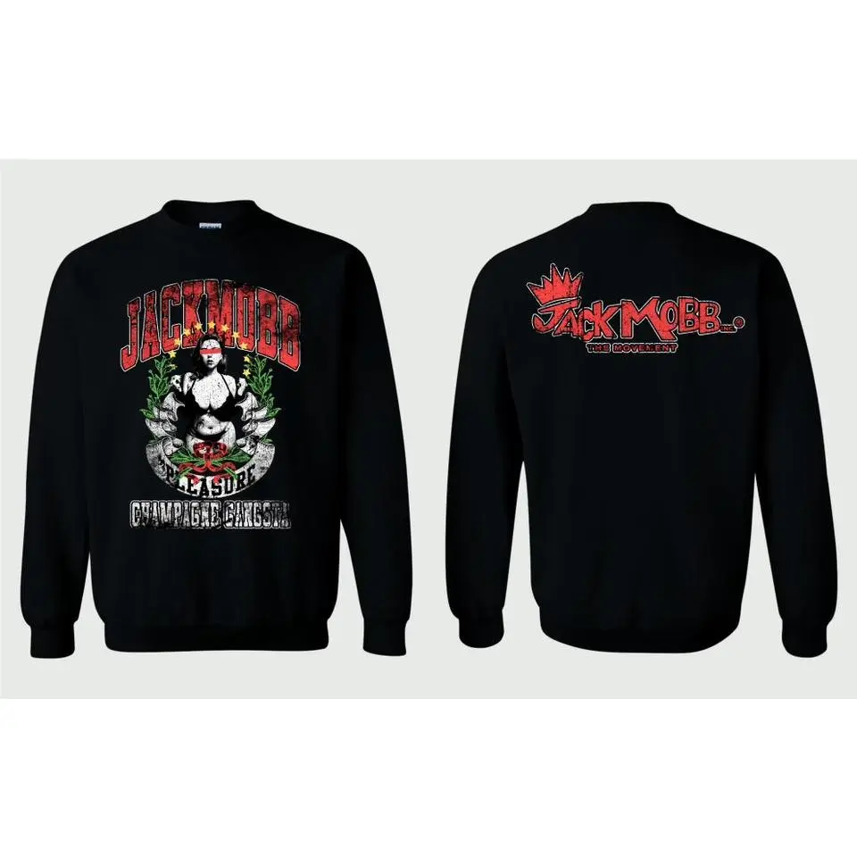 Champagne Gangsta (Pleasure) Unisex Crew Neck Sweater