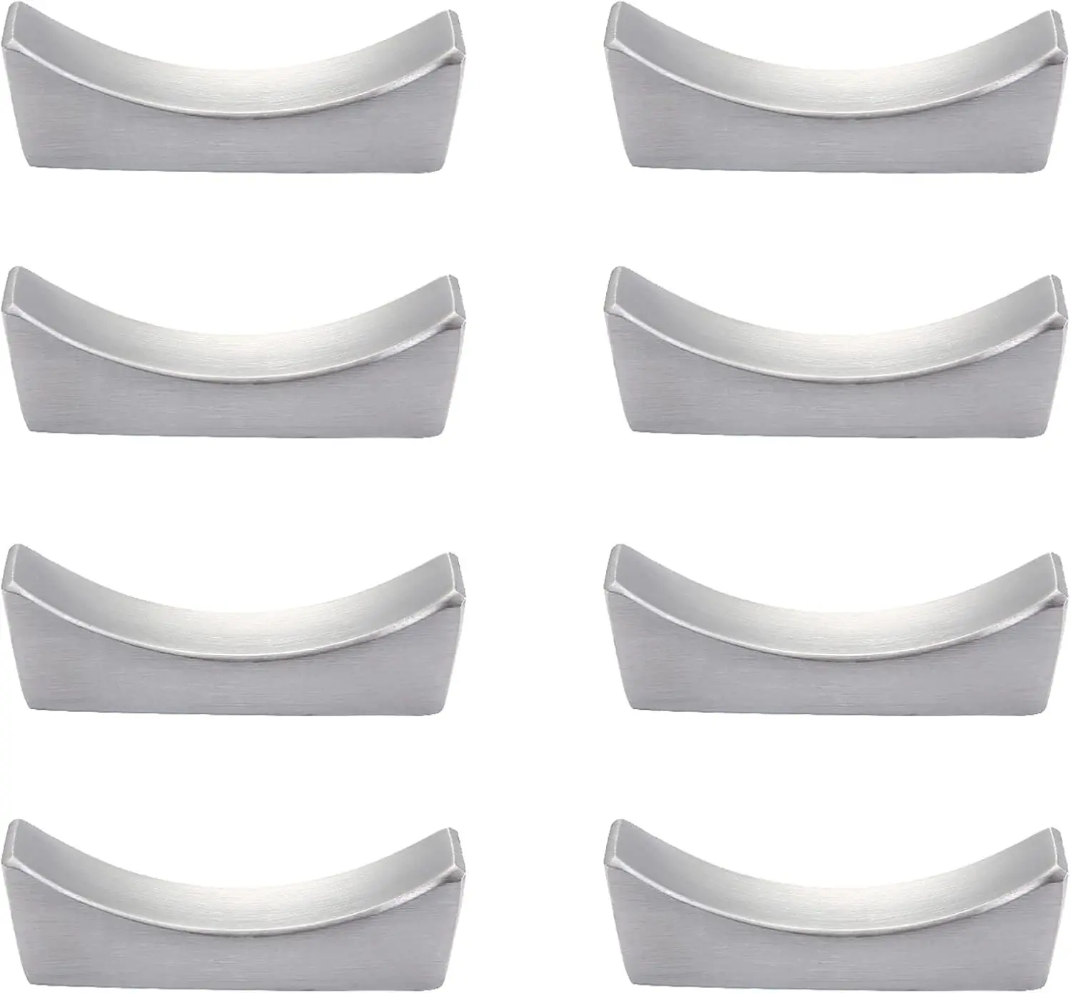 8 Pieces 304 Stainless Steel Chopstick Holders Chopstick Rest (Silver)
