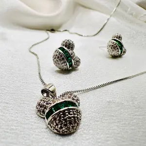 Mickey silver plated set