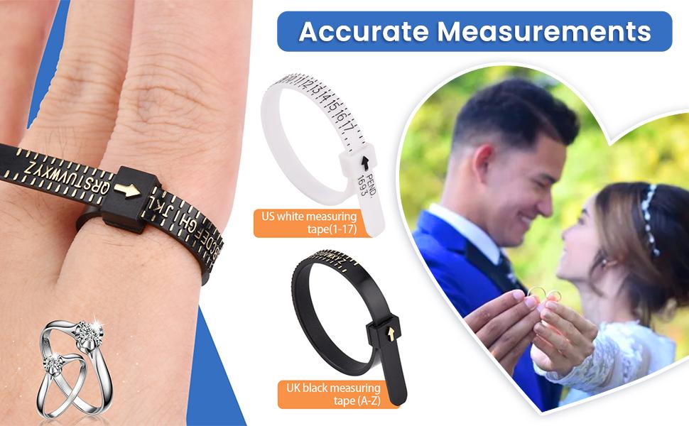 8Pcs Ring Making & Sizing Kit – Ring Mandrel Ring Sizer Gauge, Hammer & Polishing Tools for DIY Jewelry Making