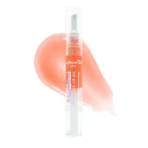 Citrus Spark Lip Blast Plumping Lip Oil with Gold Flakes, Lightweight Formula, Easy Applicator, lipgloss Glossy collection everyday gloss viral Moisturizing Cosmetic