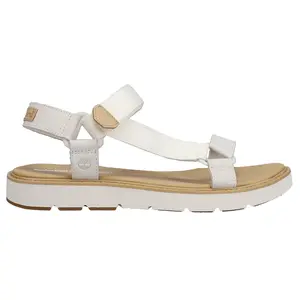 Timberland Womens Bailey Park Ankle Strap Casual Sandals Casual - White