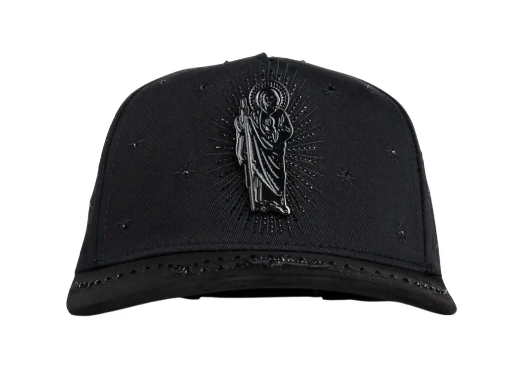 BIGG BOSS SAN JUDAS TOTAL BLACK SNAPBACK HAT BBSANJUDAS BLKOUT