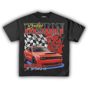 DODGE DEMON VINTAGE T-SHIRT, GRAPHIC TEE, CAR SHIRT GIFT FOR MEN GIFT FOR WOMEN
