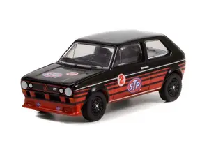 1980 Volkswagen Golf GTI #2 - STP (Running on Empty Series 14) Diecast 1:64 Scale Model - Greenlight 41140D