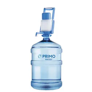 Portable Water Bottle Pump Dispenser for 3 & 5 Gallon Jugs - Hydrating Drinkware for On-the-Go Use