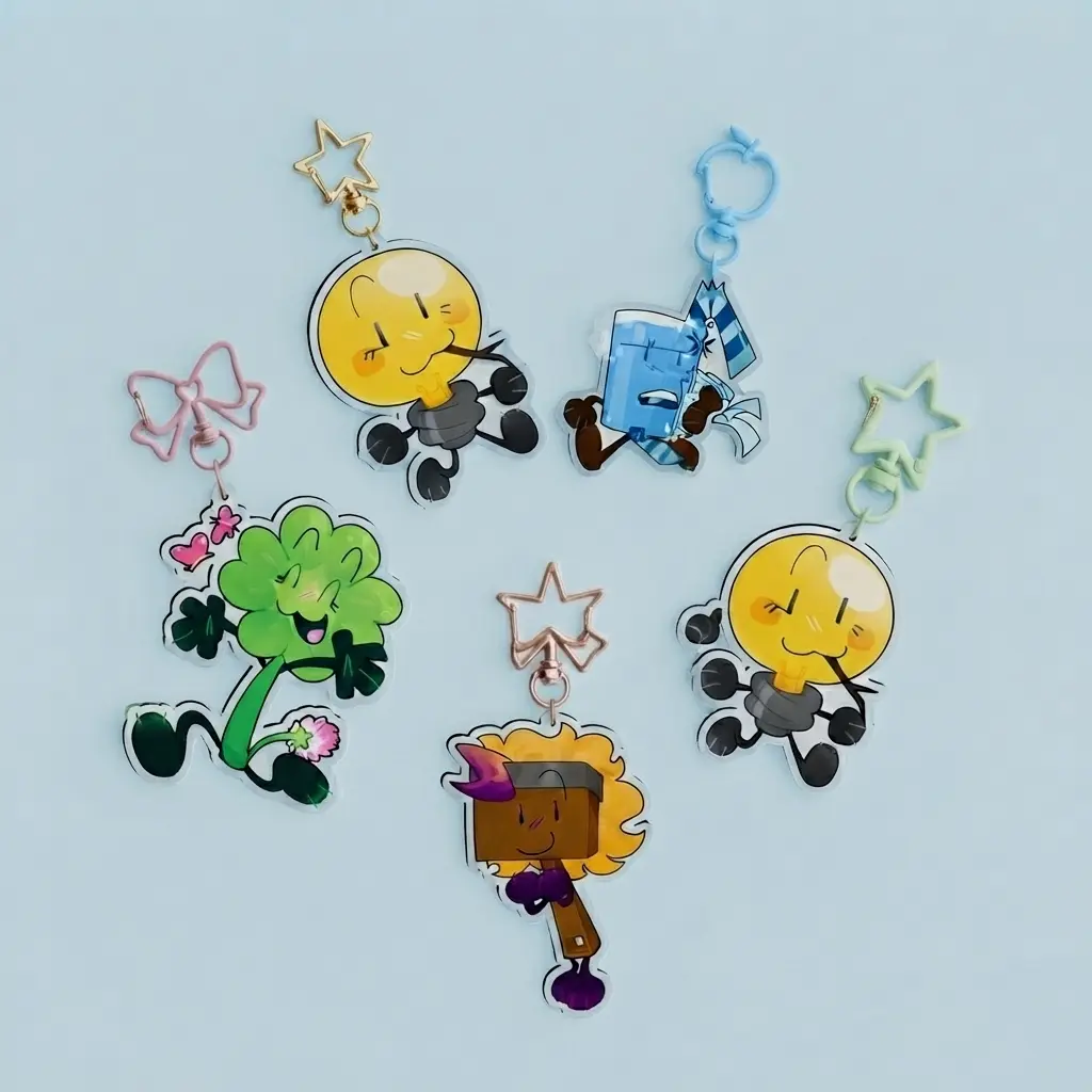 Inanimate Insanity Acrylic keychain, Friends Gift, Gift Kid