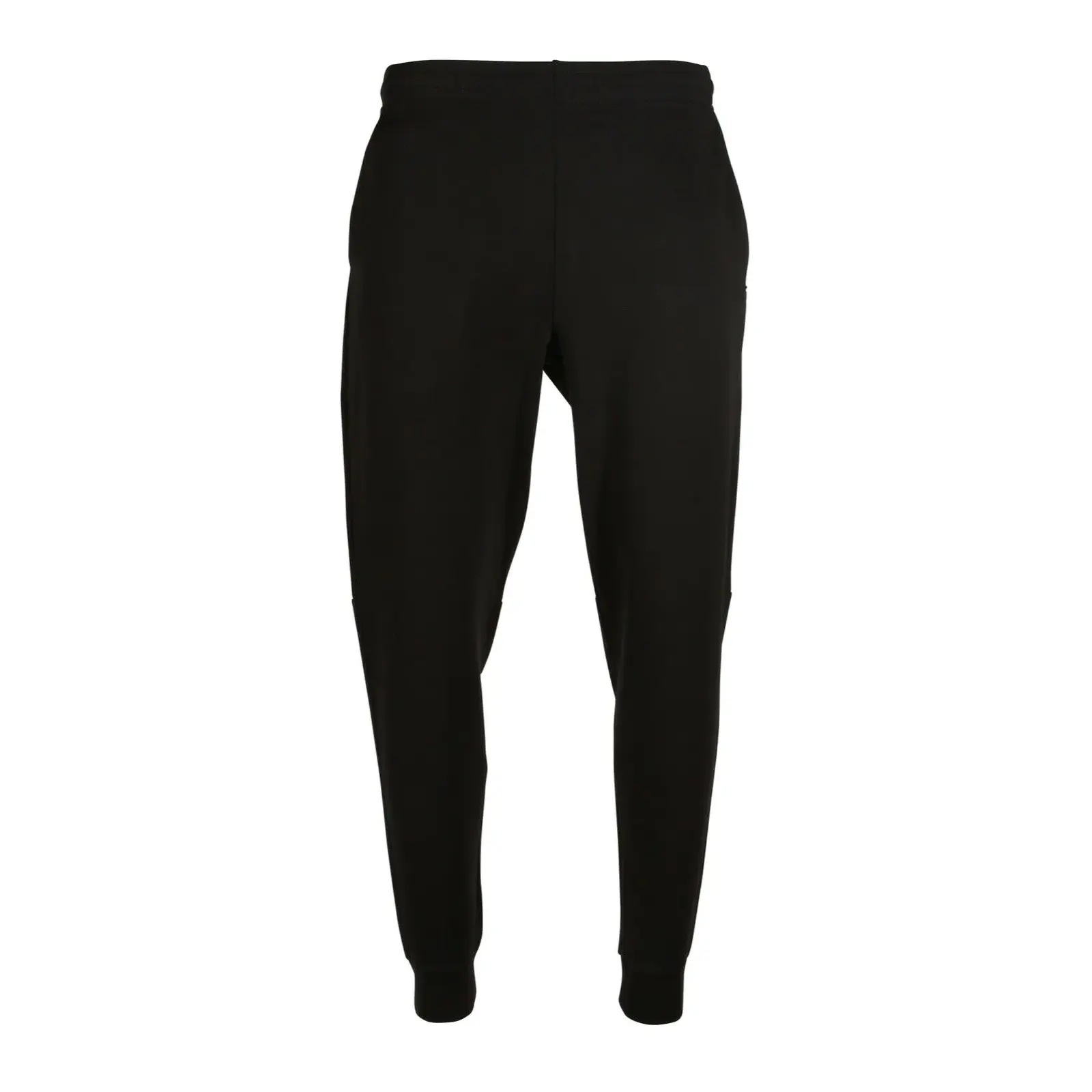 Men's Lacoste Black Slim Fit Heathered Cotton Blend Tracksuit Trousers