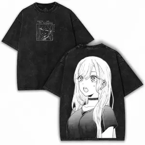 New My Dress-Up Darling Kitagawa Marin Anime T-shirt Suitable for all seasons high quality Oversized Unisex hot product Couples