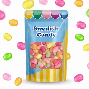 Kastanjer - Kracher - Sour Fizzy Beans Assorted Colors Chewy Candy Shells with Fruity Filling (1 LB)