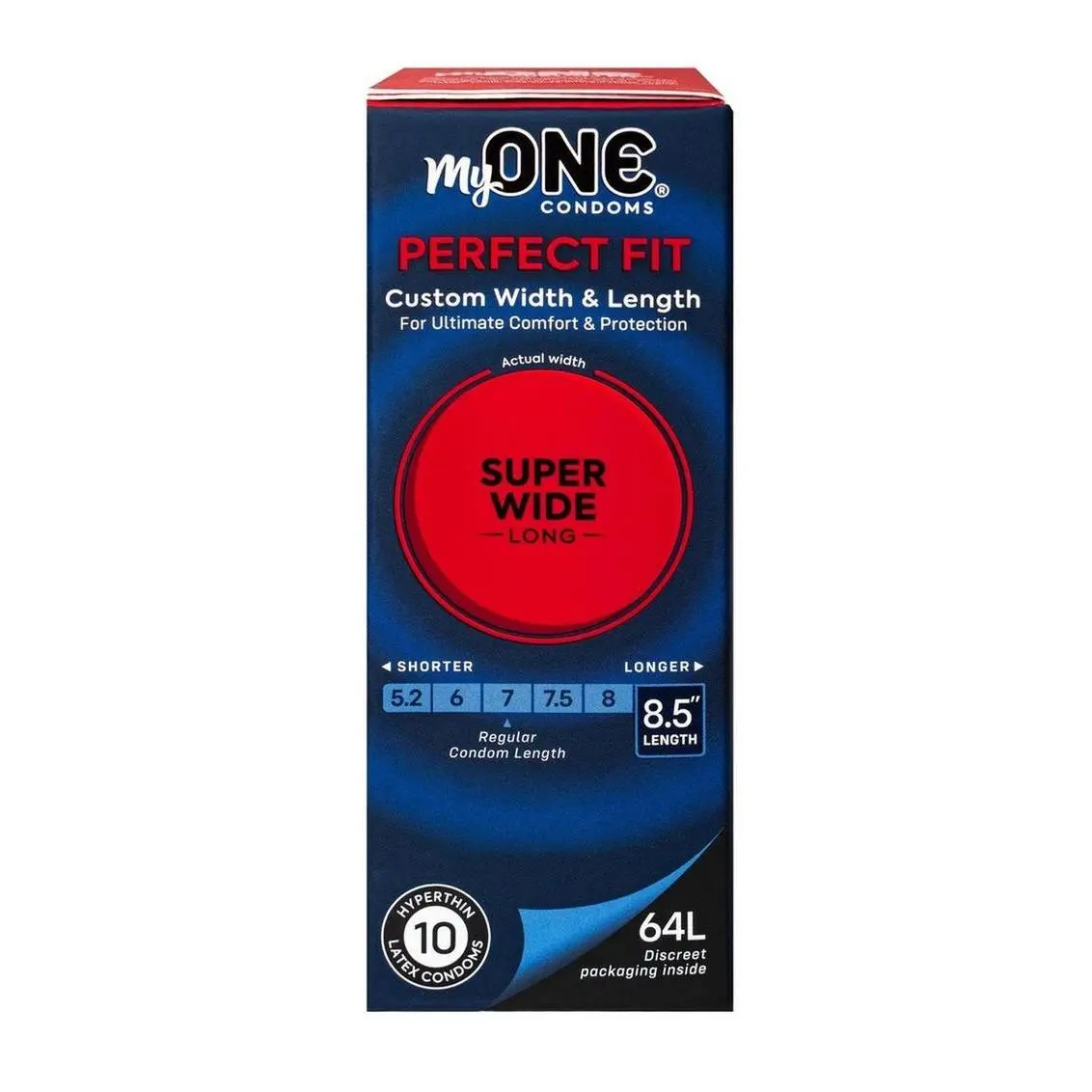 My One Super Wide and Long Condoms