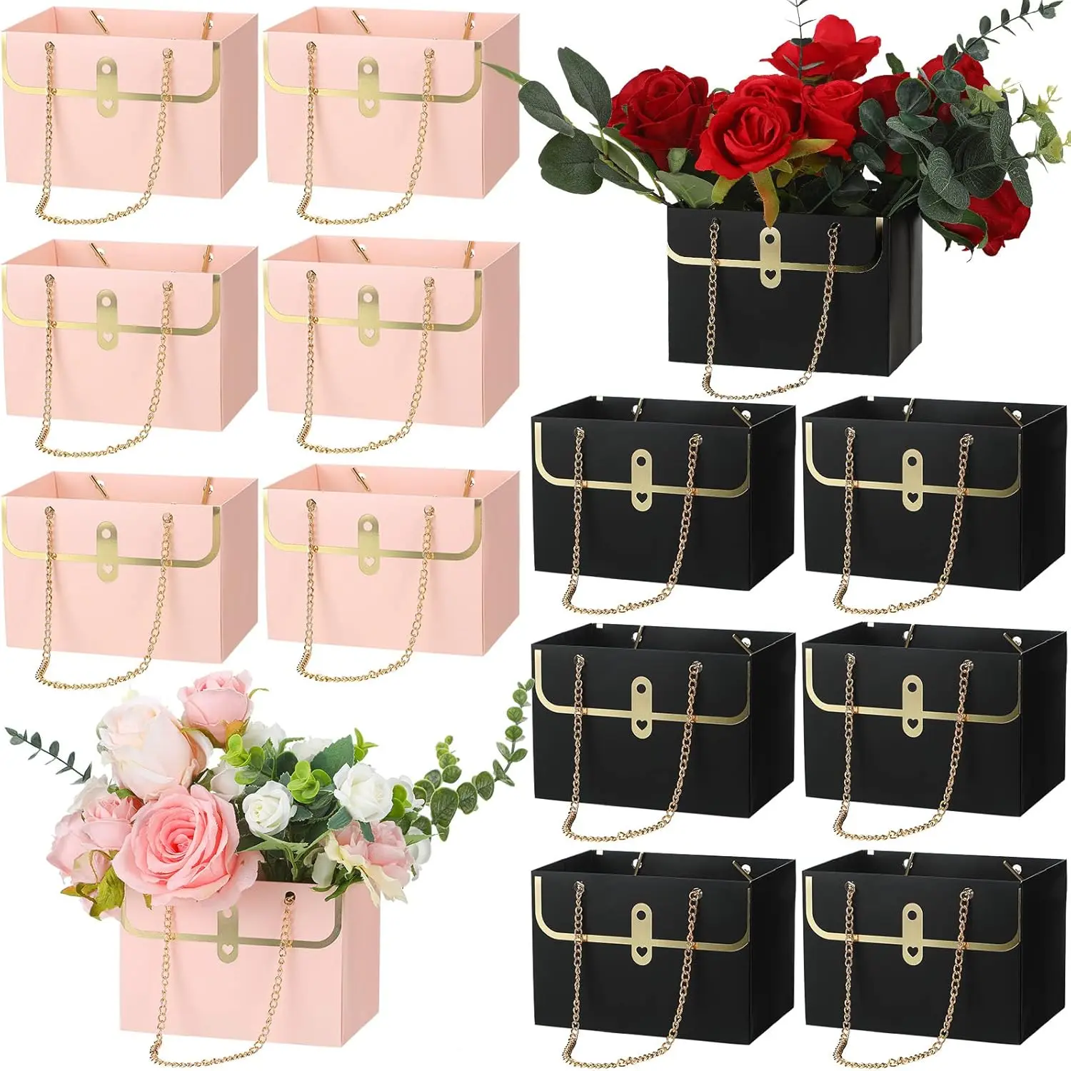 Black, Pink