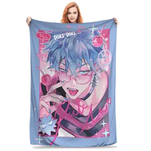Alien Stage Ivan Anime Flannel Blanket – Awesome Warm Throw for Bed, Sofa & Lounge Use girly bedroom decor