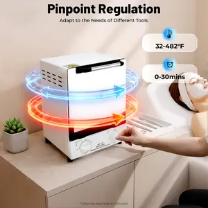 12L High Temperature Sterilizer - 1000W Infrared Quartz 32-482℉ Nail Salon Sanitizer - Fast Heating High Temperature Disinfection Cabinet